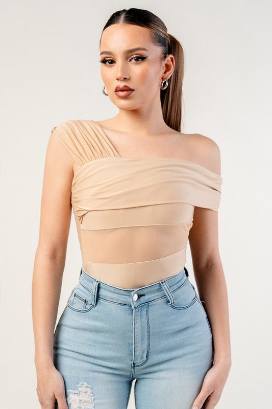 CRYSTAL KNIT BODYSUIT