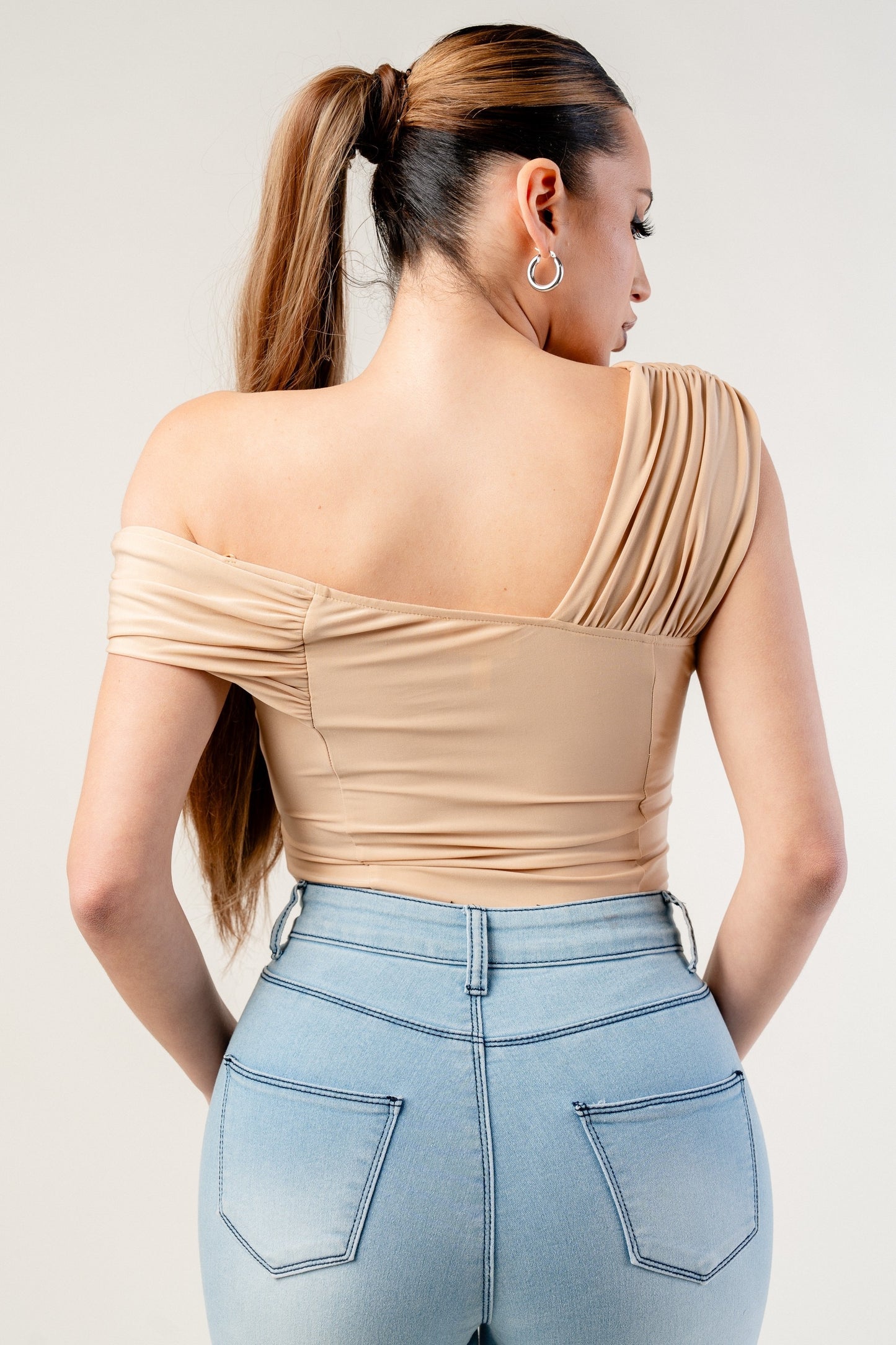 CRYSTAL KNIT BODYSUIT